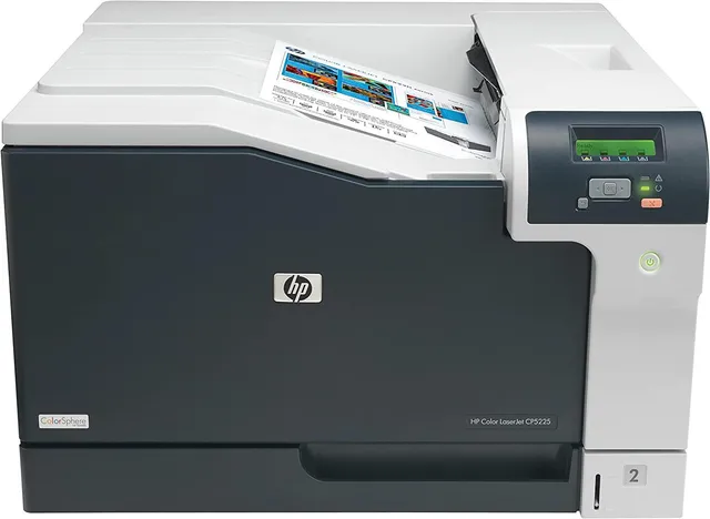 hp-color-laserjet-cp5225n-ce711a-stampante-a3-a-colori-fronte-retro-manuale-20-p image 1