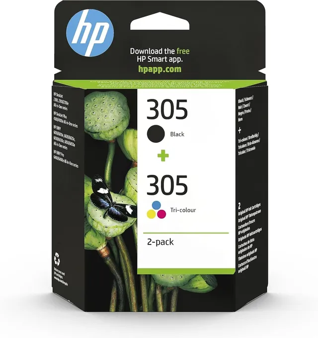 hp-305-nero-e-tricromia-6zd17ae-confezione-da-2-cartucce-originali-per-deskjet-2 image 1