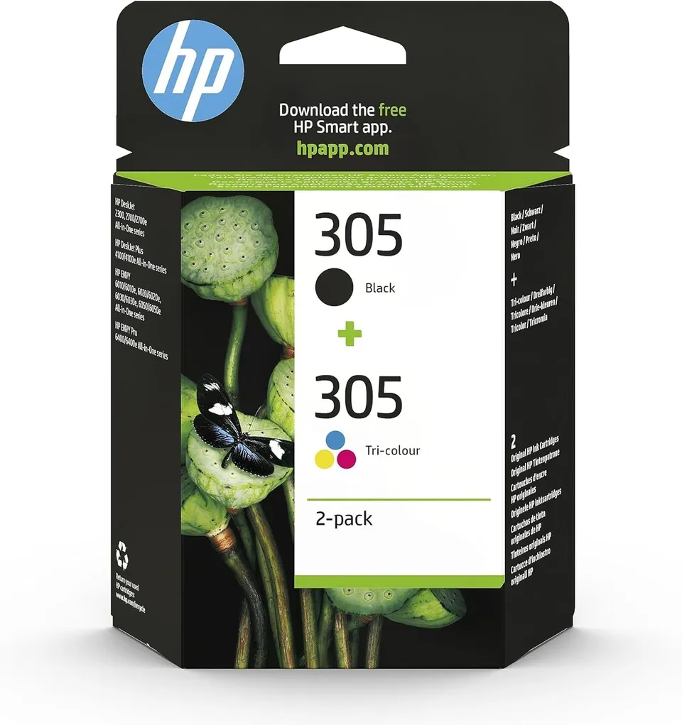 hp-305-nero-e-tricromia-6zd17ae-confezione-da-2-cartucce-originali-per-deskjet-2 image 1