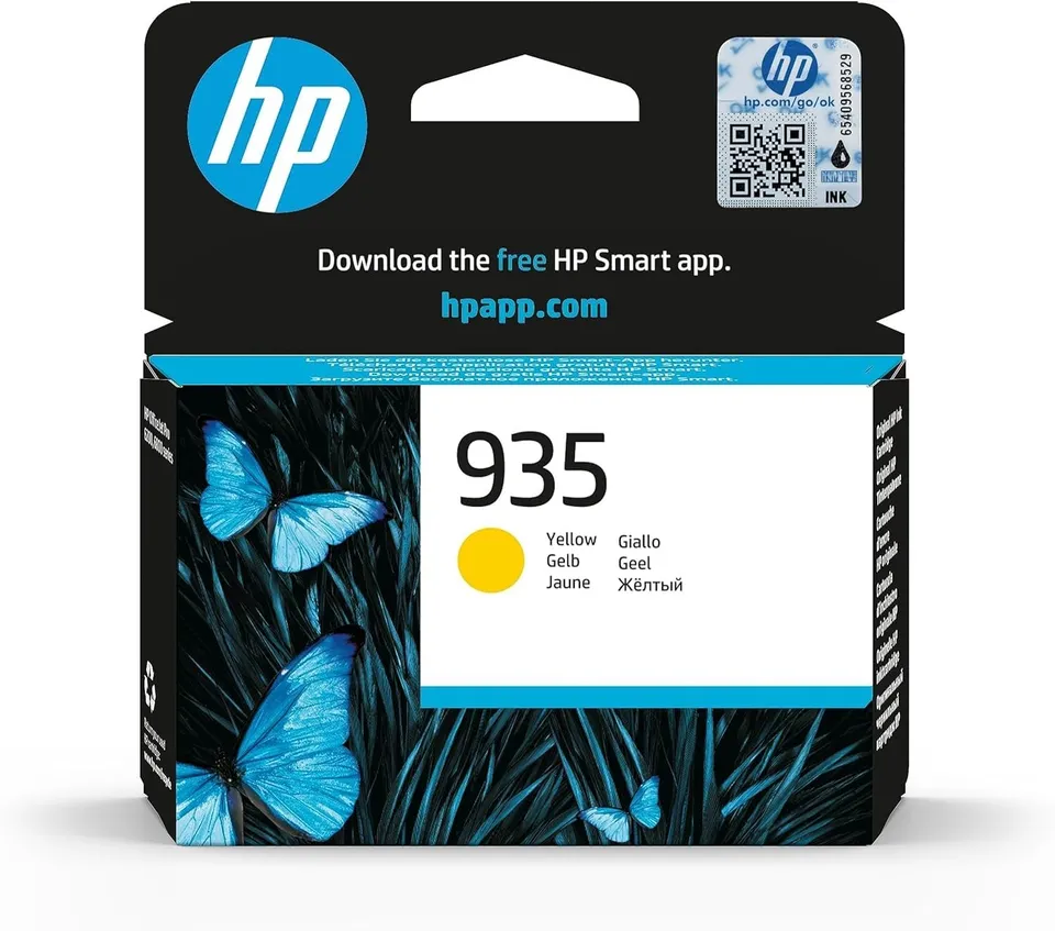 hp-935-giallo-c2p22ae-cartuccia-originale-da-400-pagine-per-officejet-6820-offic image 1