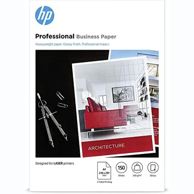 hp-professional-business-7mv83a-carta-fotografica-professionale-lucida-a4-200-g- image 1