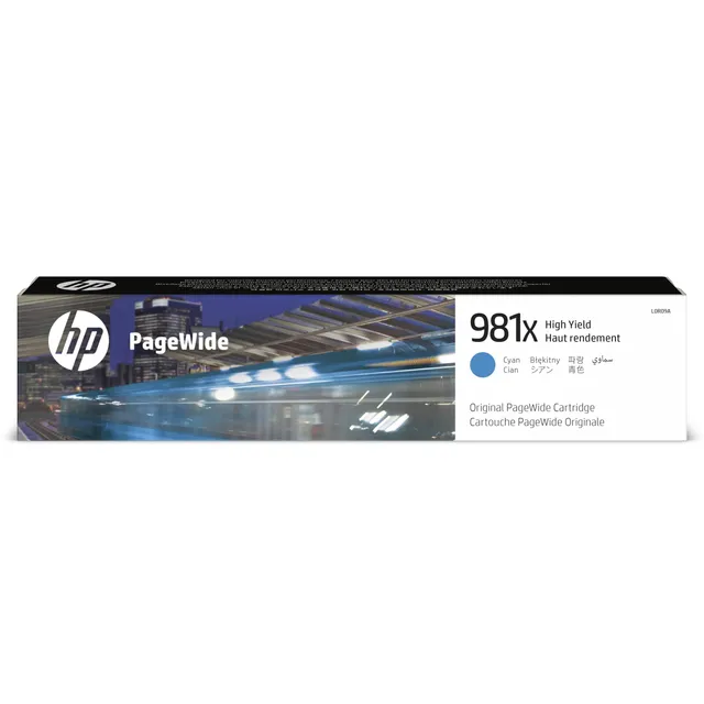 hp-981x-l0r09a-cartuccia-toner-originale-ciano-alta-capacit-10-000-pagine-per-pa image 1
