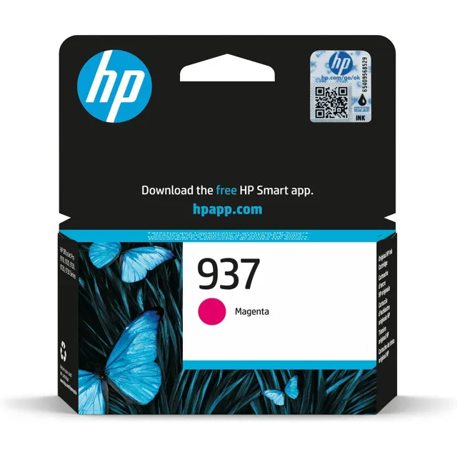hp-937-4s6w3ne-cartuccia-originale-magenta-800-pagine-con-testina-separata-per-o image 1