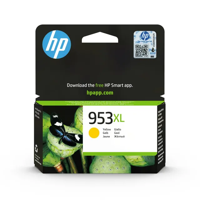 hp-953xl-giallo-f6u18ae-cartuccia-d-inchiostro-originale-hp-ad-alta-capacit-resa image 1