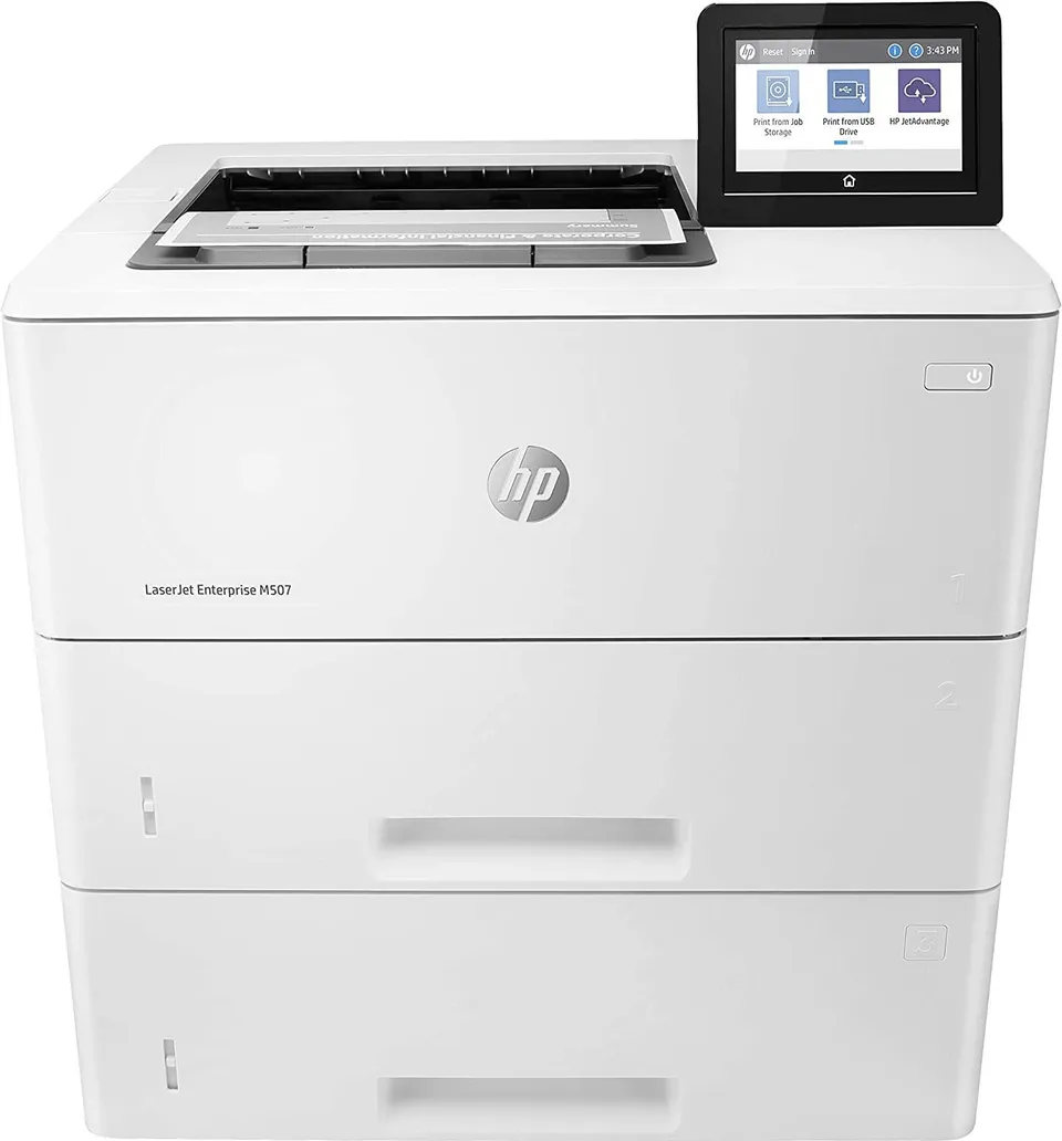 hp-laserjet-enterprise-m507x-1pv88a-stampante-laser-monocromatica-a4-singola-fun image 1