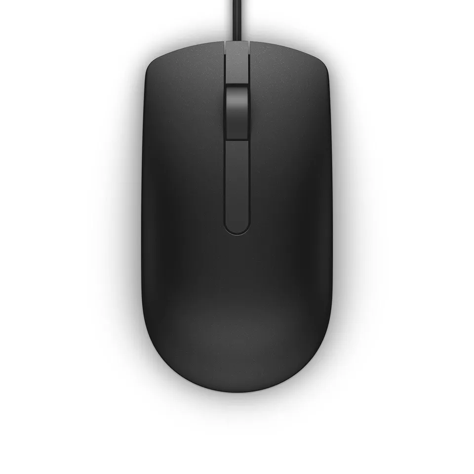 dell-ms116-mouse-ottico-cablato-usb-nero-1000-dpi-design-ergonomico-con-rotella- image 1