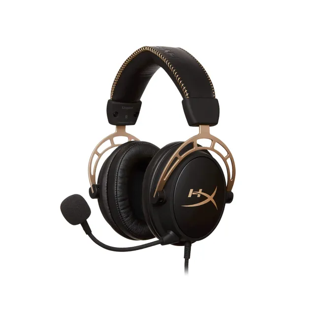 hp-hyperx-cloud-alpha-oro-cuffie-gaming-cablate-con-driver-a-doppia-camera-micro image 1
