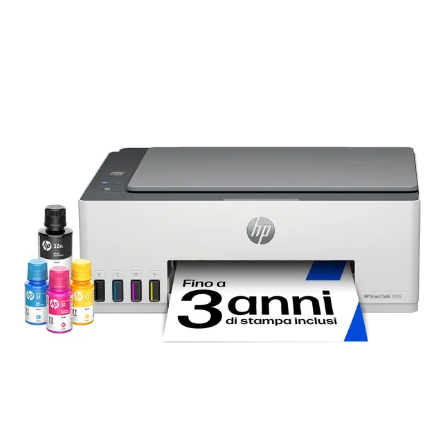 hp-smart-tank-5105-1f3y3a-stampante-multifunzione-a4-a-serbatoio-stampa-scansion image 1