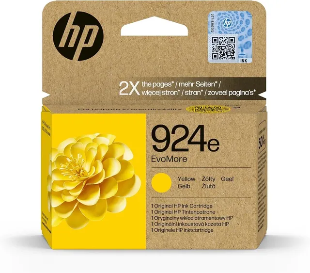 hp-924e-evomore-4k0u9ne-cartuccia-originale-giallo-alta-capacit-800-pagine-per-o image 1