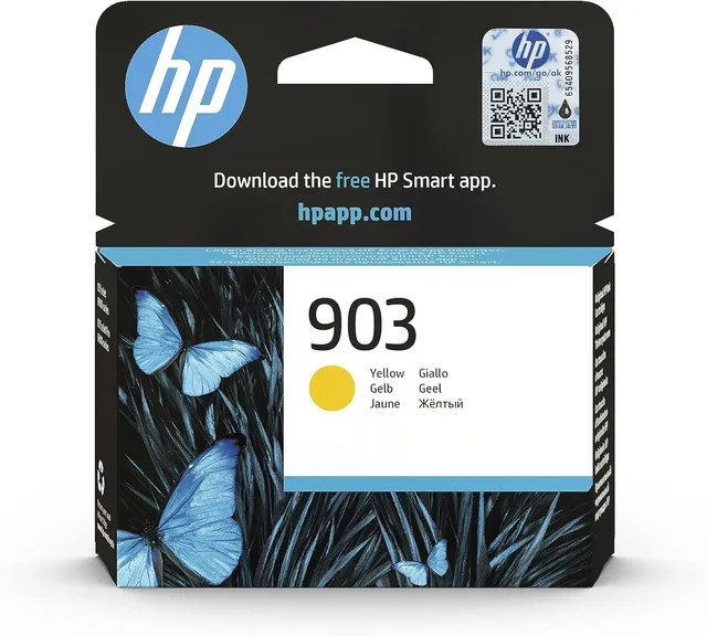 hp-903-giallo-t6l95ae-cartuccia-d-inchiostro-originale-da-315-pagine-per-hp-offi image 1
