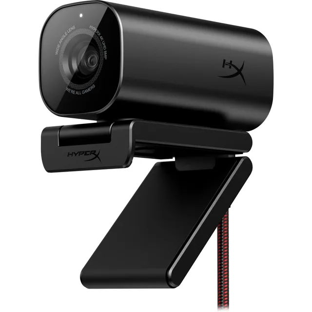 hyperx-vision-s-webcam-4k-30-fps-fhd-60-fps-sensore-sony-starvis-8-mp-campo-visi image 1