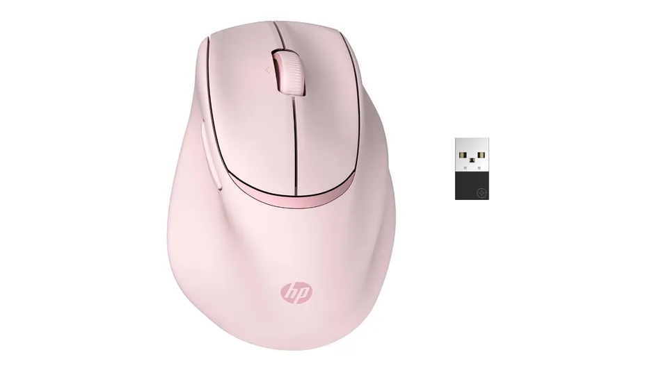 hp-tilt-720m-mouse-wireless-ergonomico-semi-verticale-a-21-bluetooth-rosa image 1