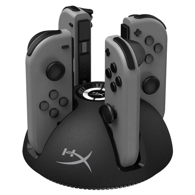 hyperx-chargeplay-quad-hx-cpqd-caricabatterie-quadruplo-per-joy-con-nintendo-swi image 1