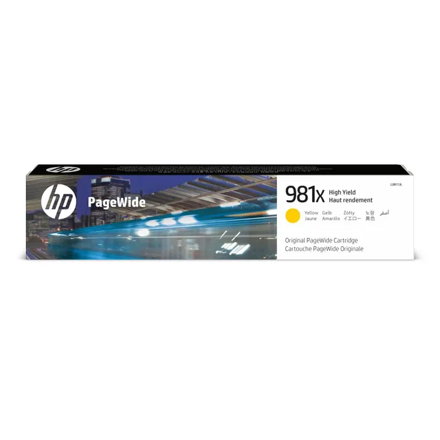 hp-981x-l0r11a-cartuccia-originale-giallo-alta-capacit-10000-pagine-per-pagewide image 1