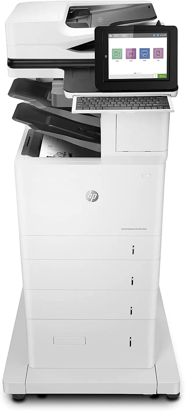 hp-laserjet-enterprise-flow-m635z-7ps99a-stampante-multifunzione-a4-laser-bianco image 1