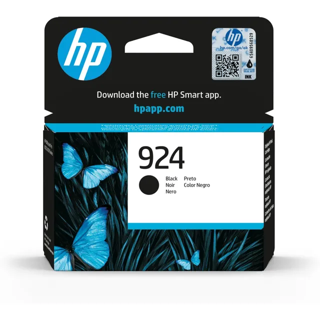 hp-924-nero-4k0u6ne-cartuccia-inchiostro-originale-da-500-pagine-compatibile-con image 1