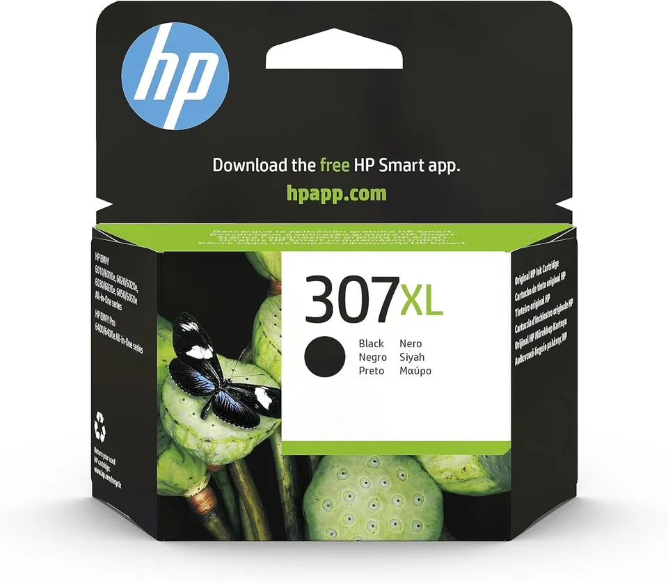 hp-307xl-nero-3ym64ae-cartuccia-originale-alta-capacit-da-400-pagine-con-testina image 1