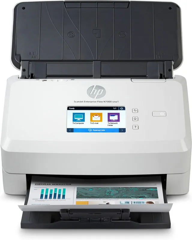 hp-scanjet-enterprise-flow-n7000-snw1-6fw10a-scanner-a3-duplex-a-passaggio-singo image 1