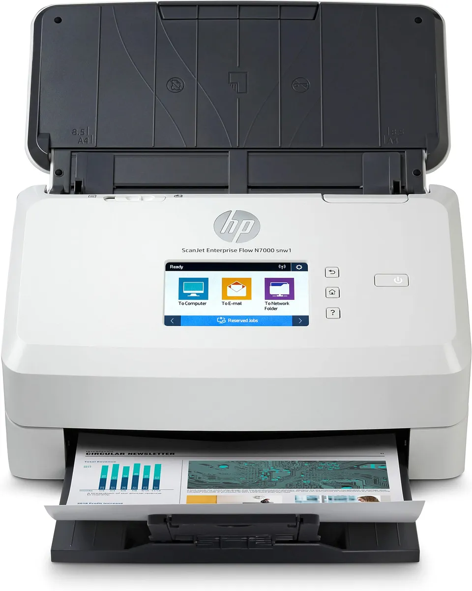 hp-scanjet-enterprise-flow-n7000-snw1-6fw10a-scanner-a3-duplex-a-passaggio-singo image 1