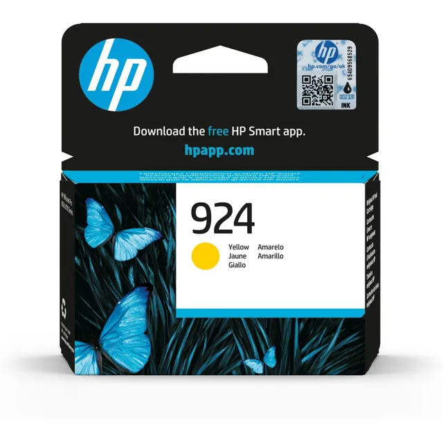 hp-924-4k0u5ne-cartuccia-gialla-originale-da-400-pagine-per-officejet-pro-8120-8 image 1