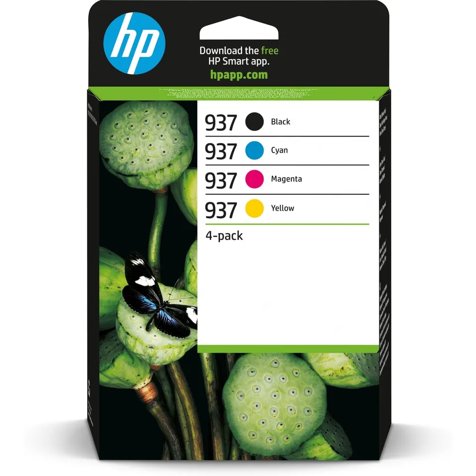 hp-937-6c400ne-multipack-cartucce-originali-nero-1250-pagine-ciano-magenta-giall image 1