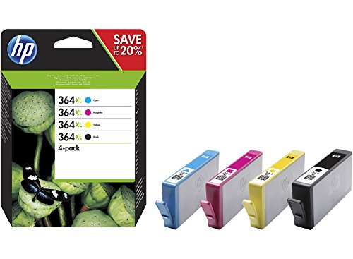 hp-364xl-n9j74ae-4-cartucce-inchiostro-originali-xl-nero-ciano-giallo-magenta-pe image 2