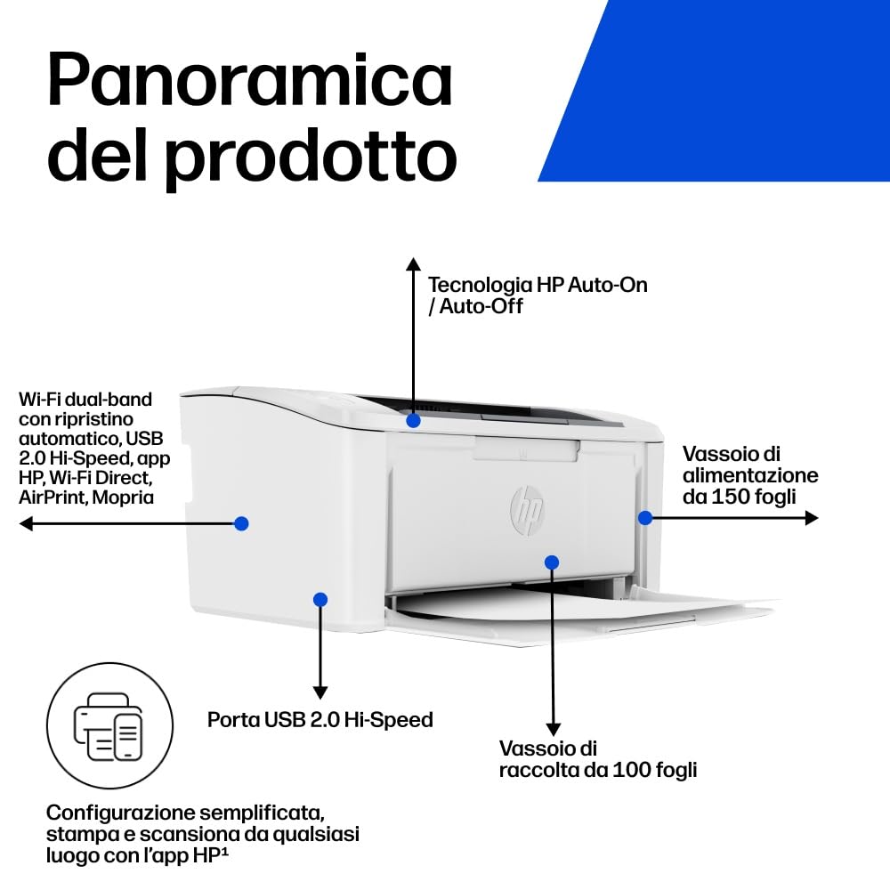 hp-laserjet-m110w-7md66f-stampante-laser-monocromatica-a4-con-wi-fi-fronte-retro image 3