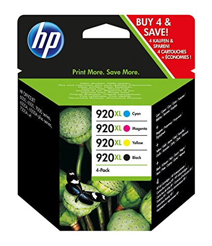 hp-920xl-c2n92ae-combo-pack-4-cartucce-inchiostro-originali-xl-nero-ciano-giallo image 2