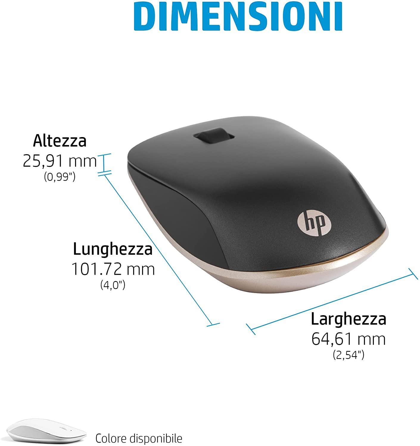 hp-410-mouse-wireless-slim-bluetooth-5-0-sensore-2000-dpi-3-pulsanti-multisuperf image 7