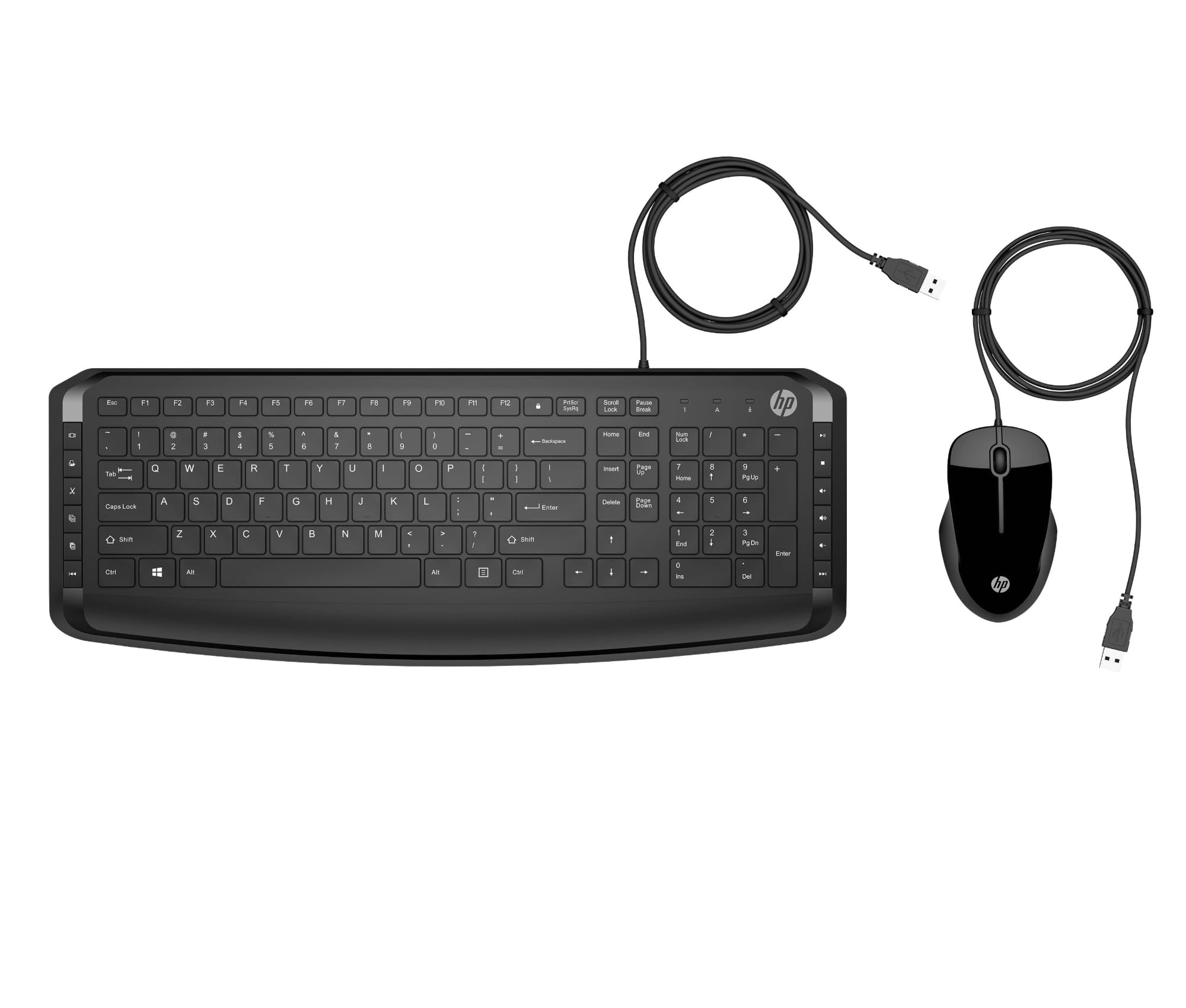 hp-pavilion-200-kit-tastiera-e-mouse-usb-cablati-tasti-multimediali-1600-dpi-pog image 1