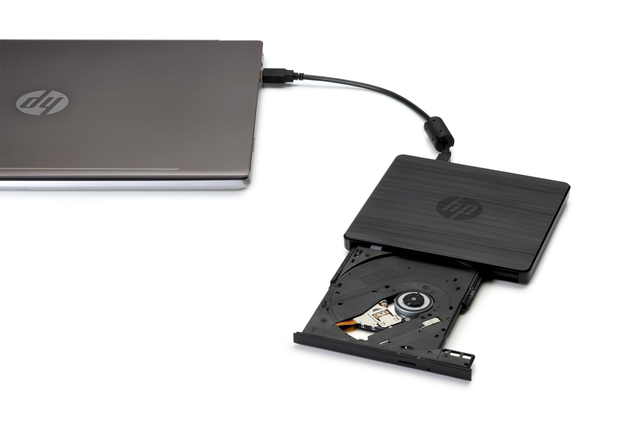 hp-unit-esterna-dvdrw-usb-portatile-lettore-e-masterizzatore-24x-cd-8x-dvd-compa image 3