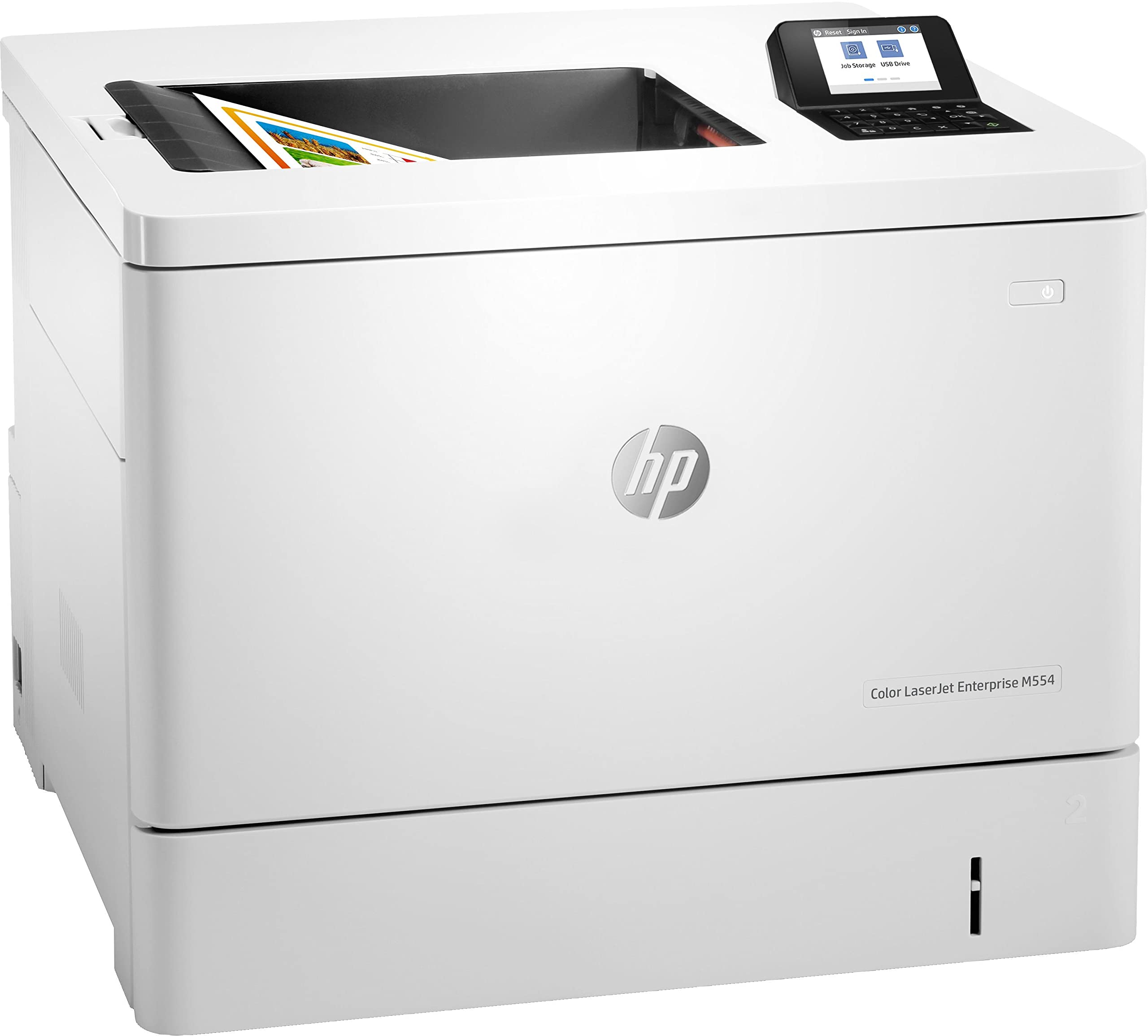 hp-color-laserjet-enterprise-m554dn-7zu81a-stampante-laser-a4-colori-duplex-auto image 2