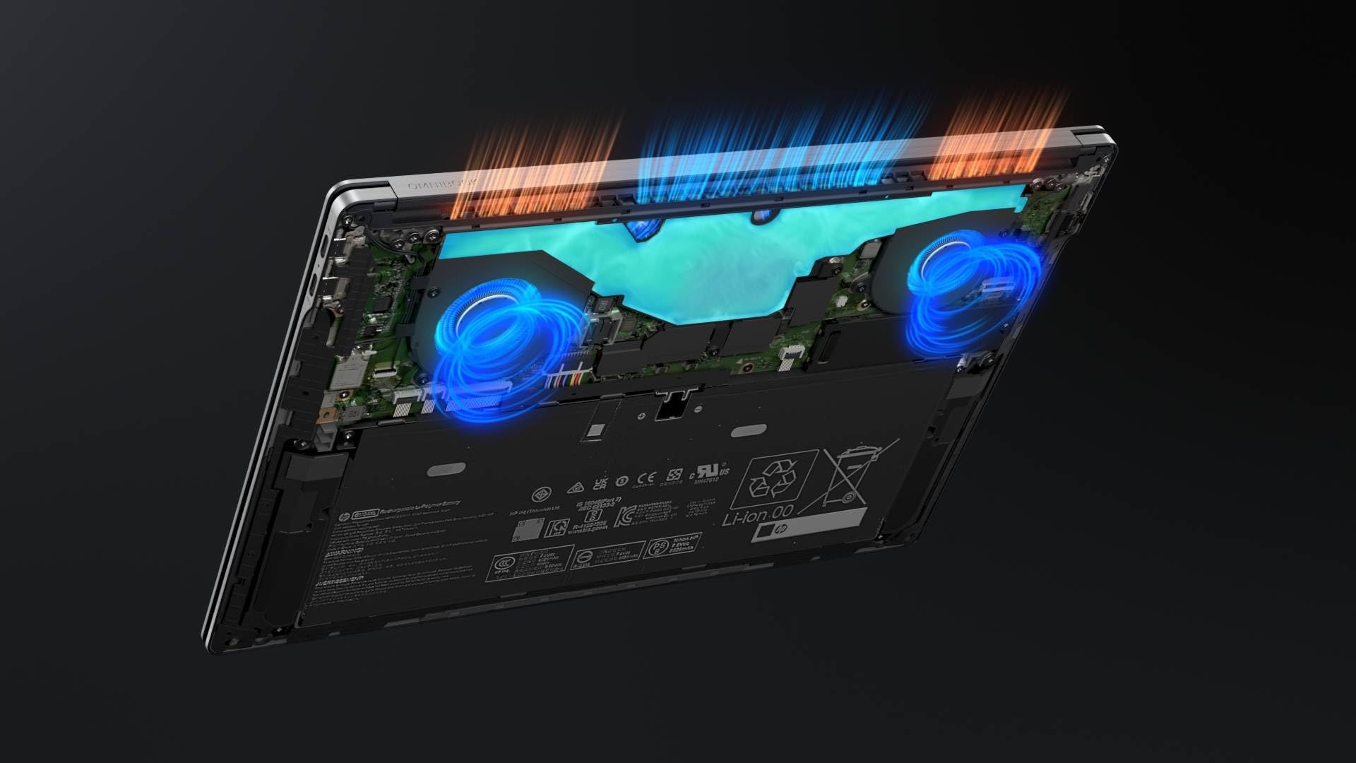 hp-omnibook-ultra-ai-pc-14-kd0003slx-convertibile-copilot-14-touch-3k-oled-120hz image 8