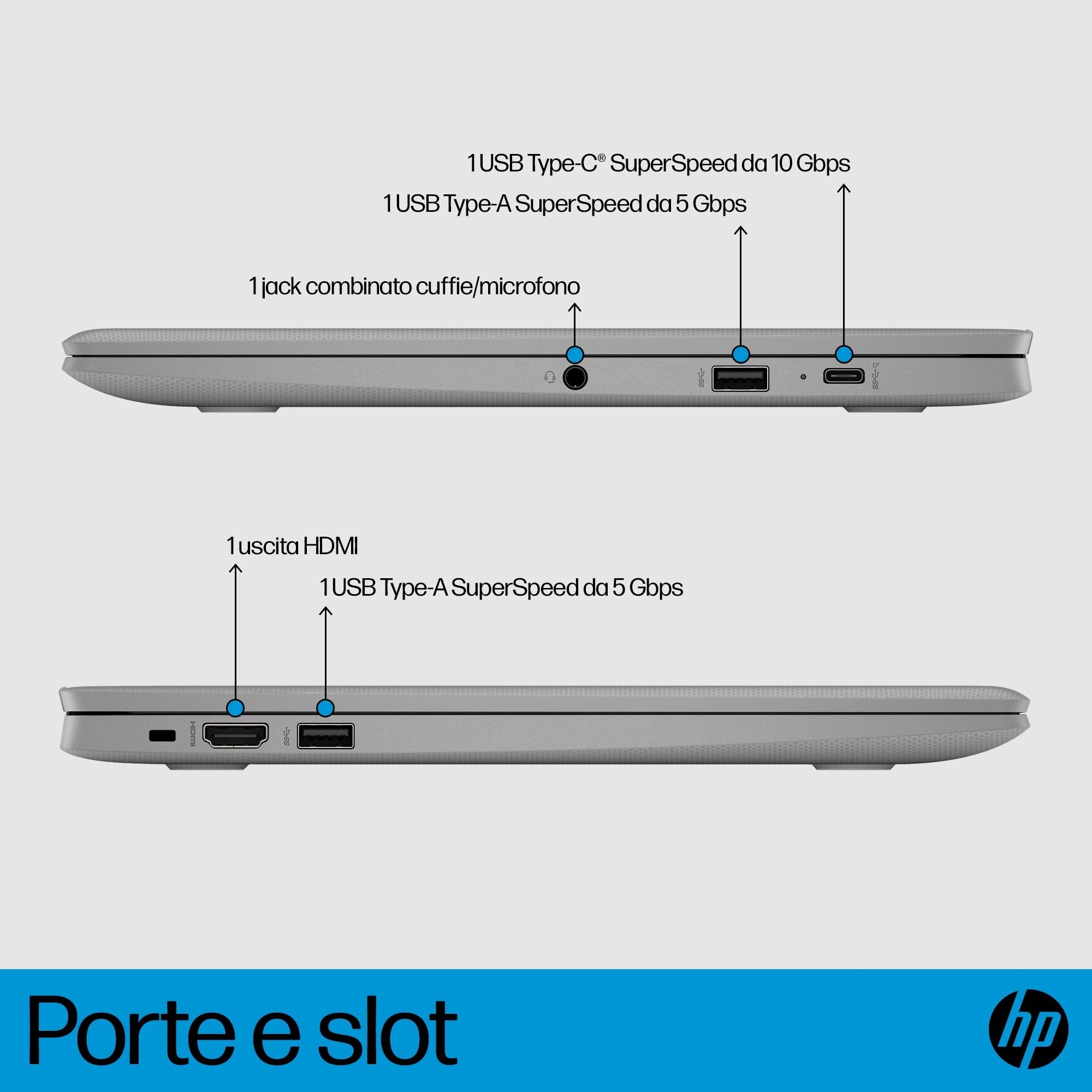 hp-chromebook-14a-ne1000sl-notebook-14-hd-antiriflesso-sva-intel-celeron-n4500-4 image 3