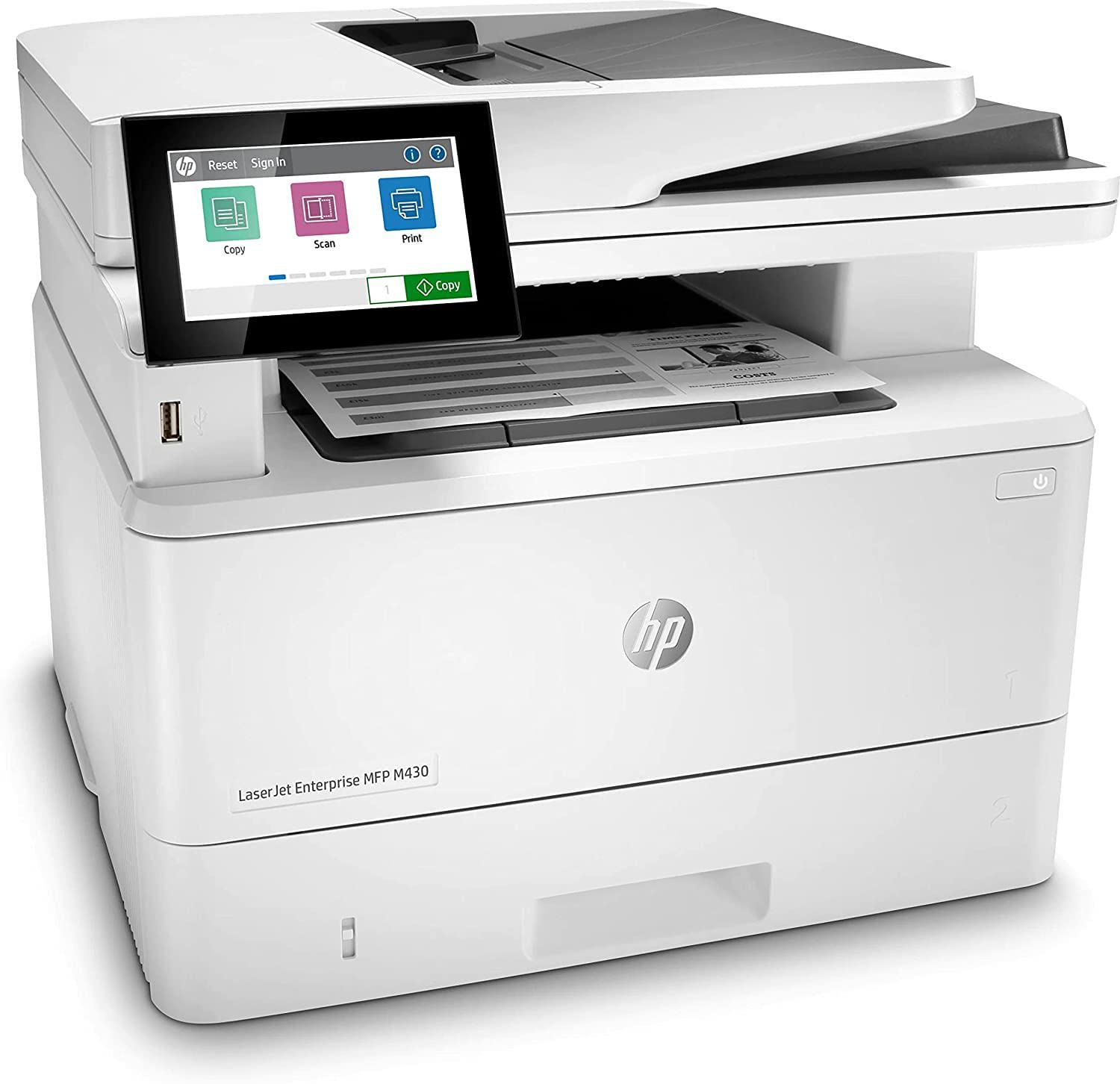 hp-laserjet-enterprise-m430f-3pz55a-stampante-multifunzione-a4-bianco-nero-40-pp image 2