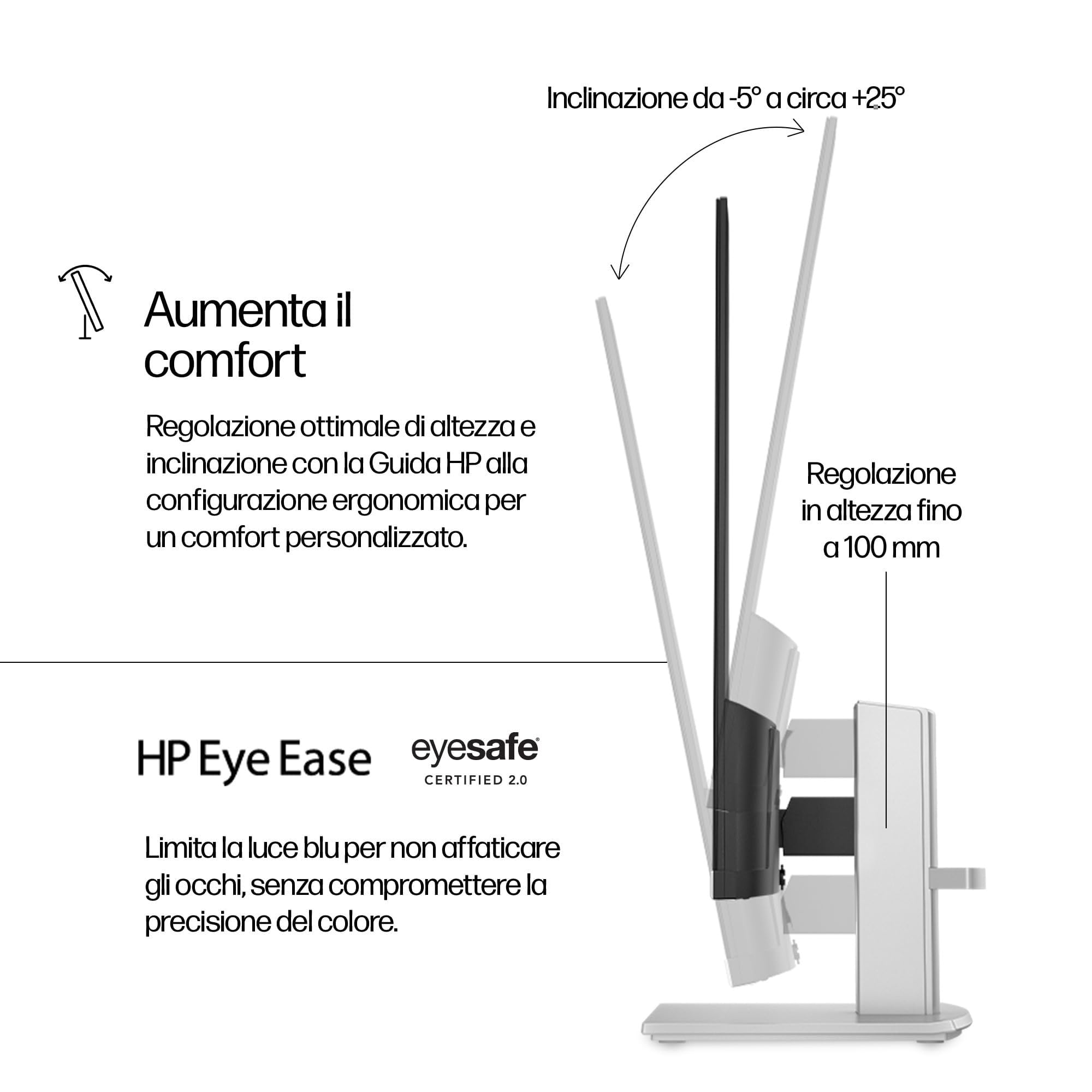 hp-527sh-m527sh-monitor-27-pollici-full-hd-ips-100-hz-antiriflesso-con-eye-ease- image 2