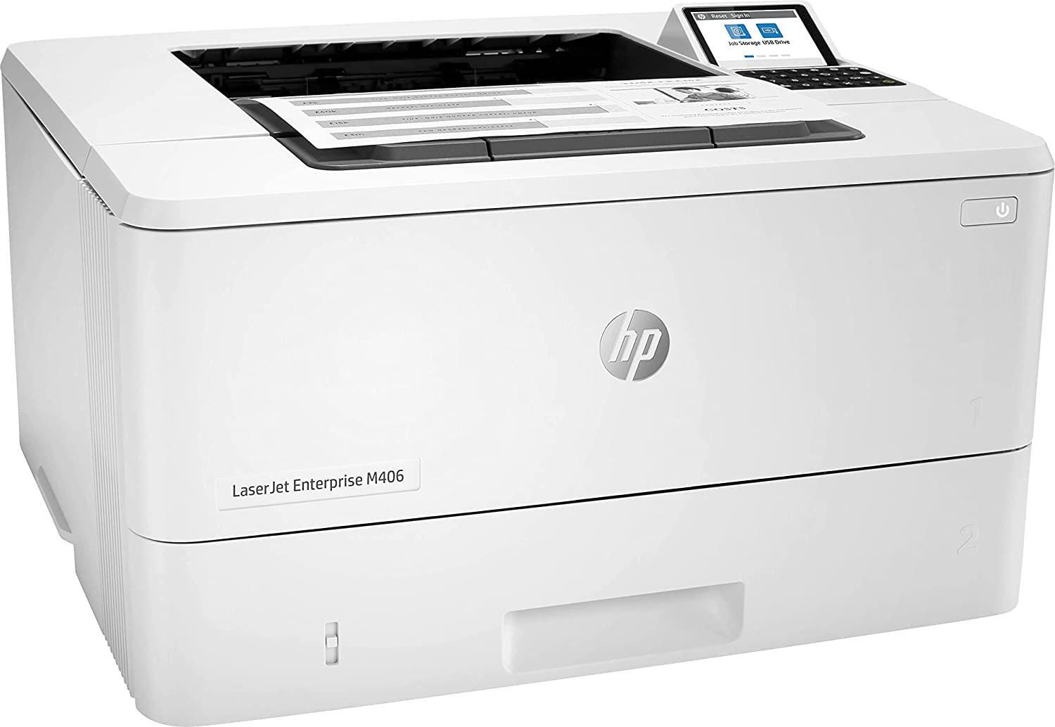 hp-laserjet-enterprise-m406dn-3pz15a-stampante-laser-bianco-e-nero-a4-40-ppm-dup image 2