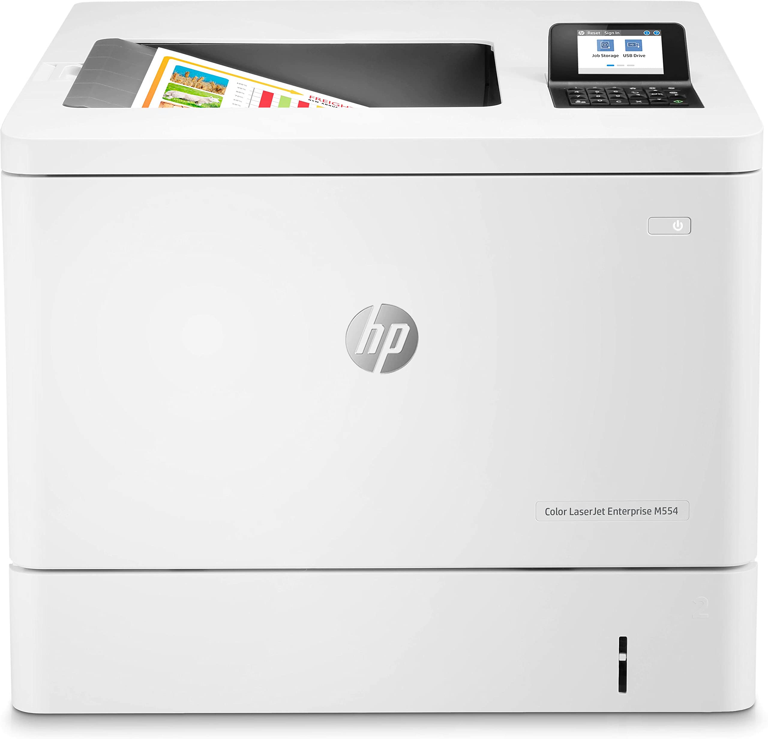 hp-color-laserjet-enterprise-m554dn-7zu81a-stampante-laser-a4-colori-duplex-auto image 1