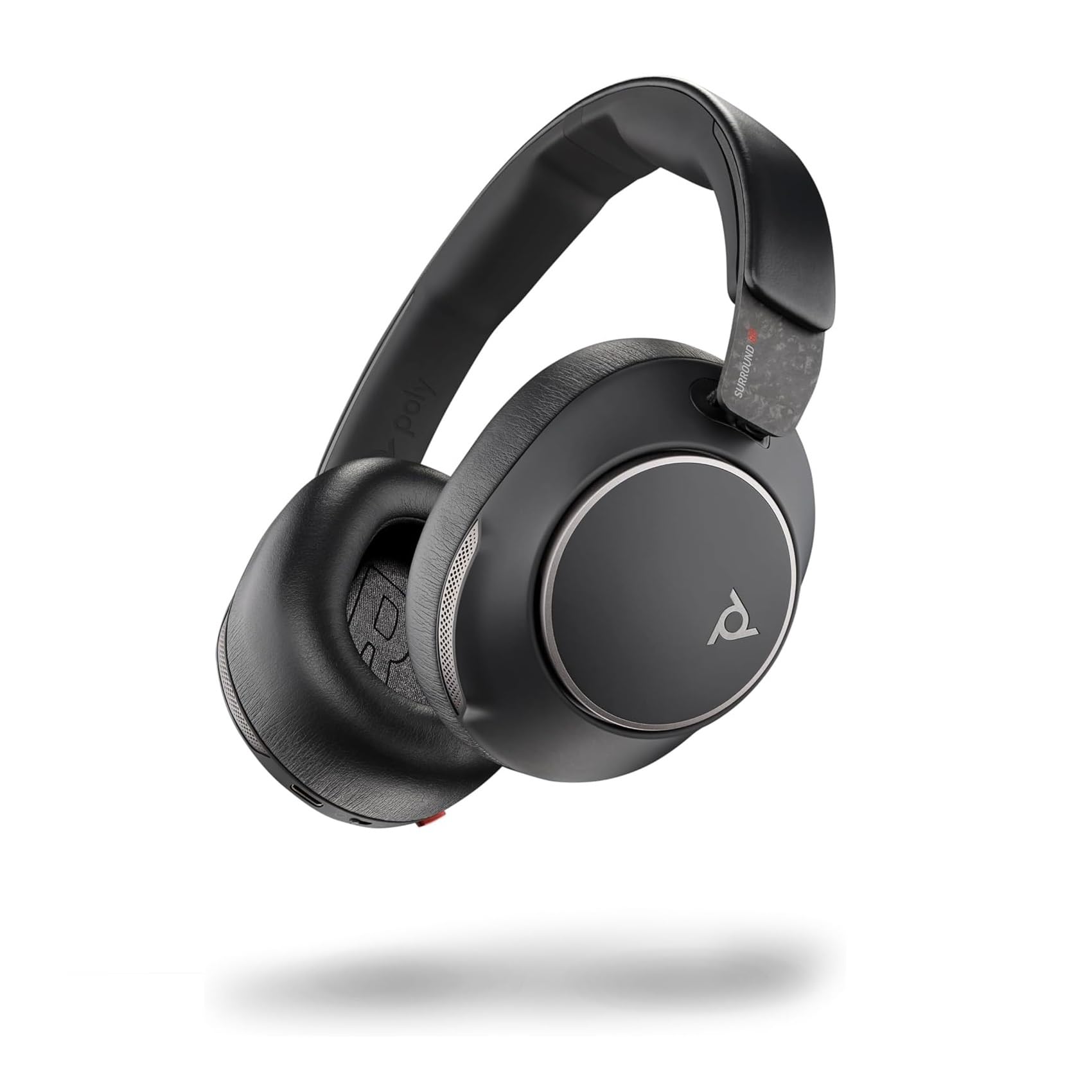 poly-voyager-surround-80-uc-cuffia-wireless-bluetooth-5-3-con-anc-dongle-usb-c-e image 1
