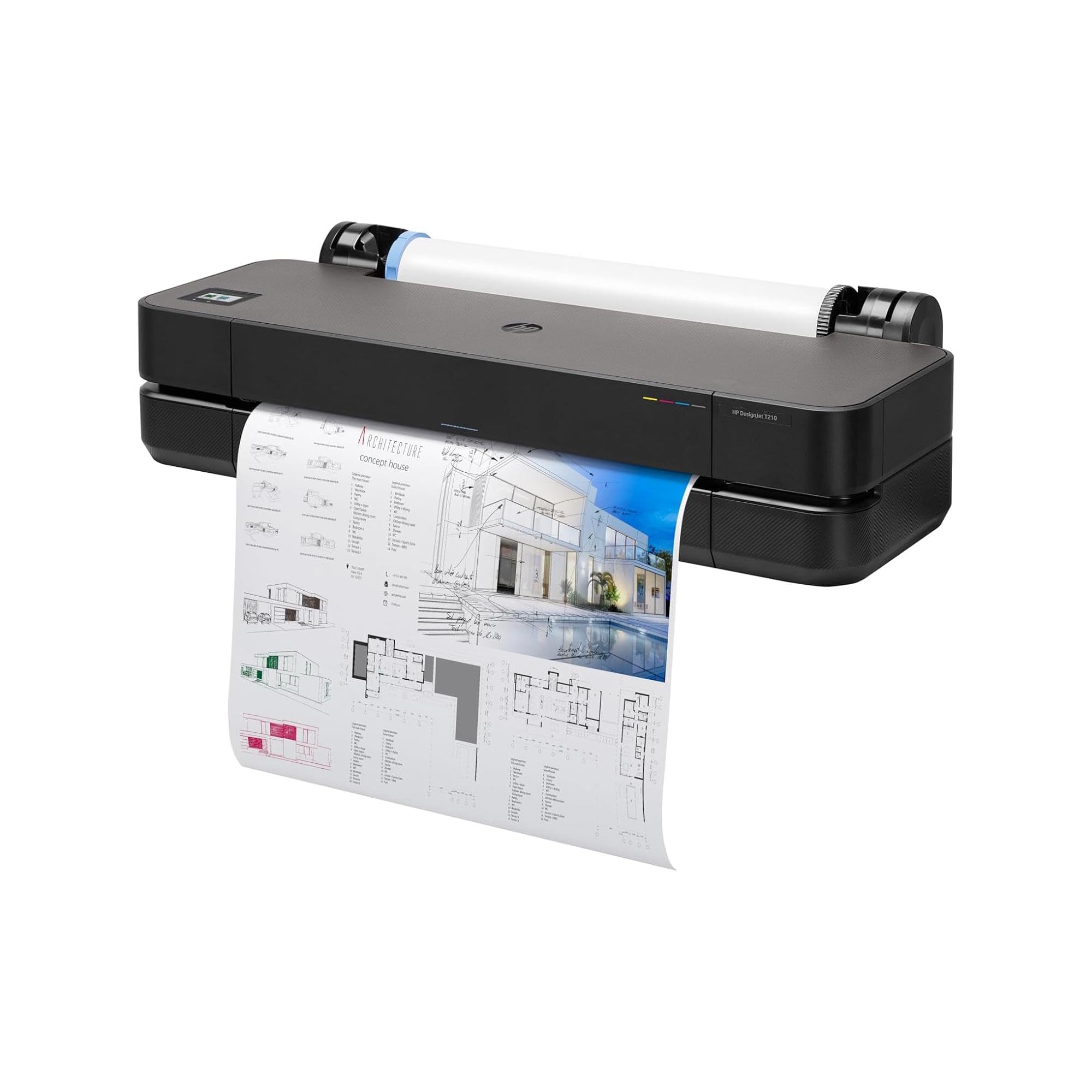 hp-designjet-t210-61-cm-24-pollici-stampante-per-grandi-formati-a4-ad-a1-59-stam image 3
