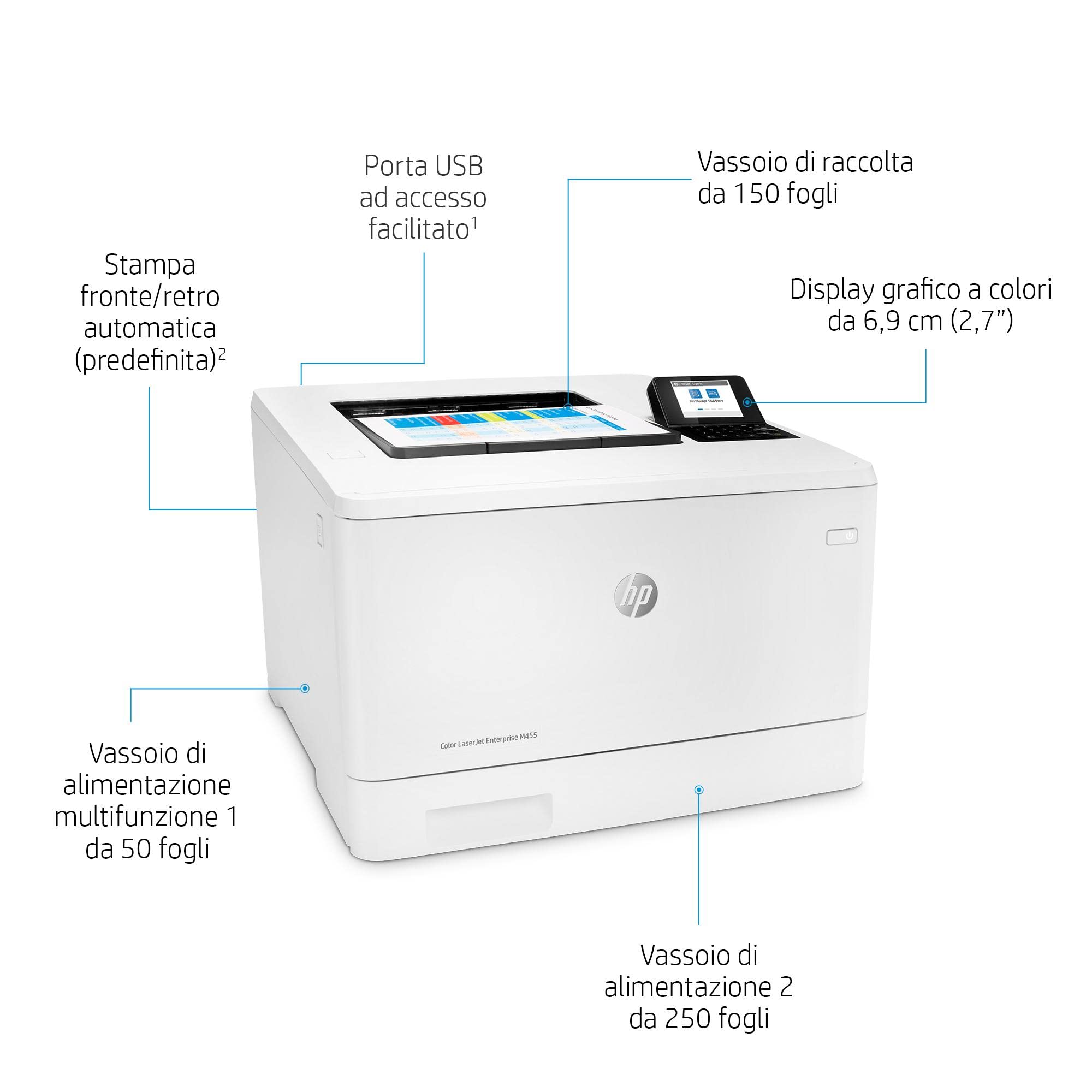 hp-laserjet-enterprise-m455dn-3pz95a-stampante-laser-a-colori-a4-duplex-automati image 3