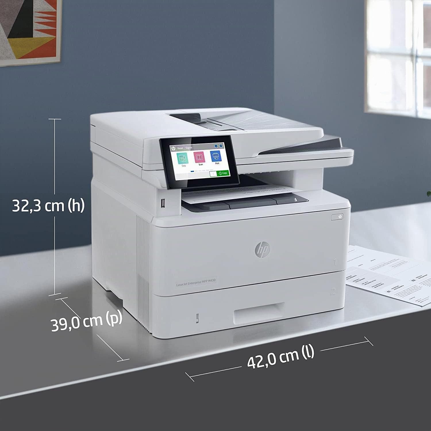 hp-laserjet-enterprise-m430f-3pz55a-stampante-multifunzione-a4-bianco-nero-40-pp image 5