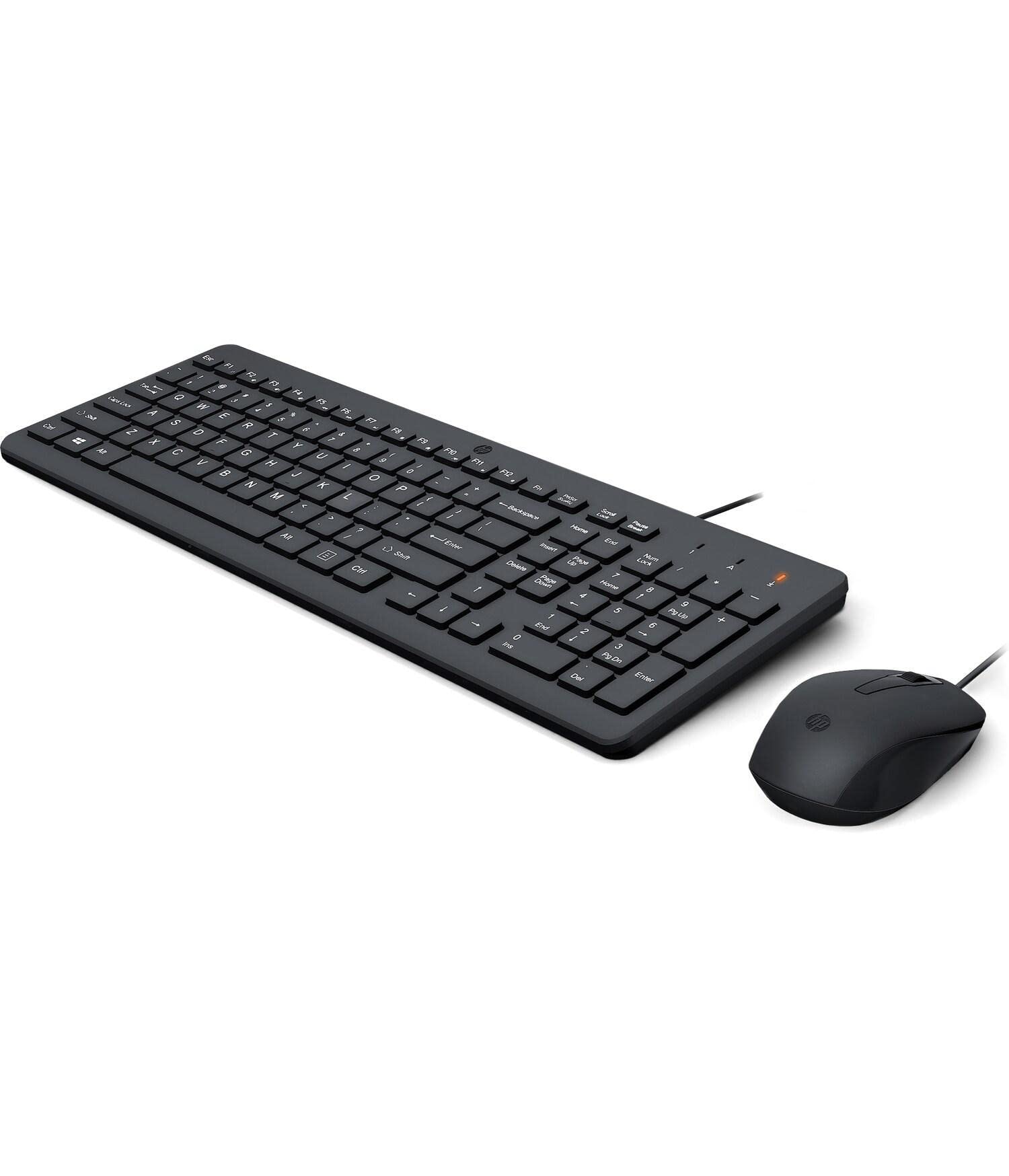 hp-150-combo-tastiera-e-mouse-cablati-usb-sensore-ottico-1600-dpi-led-blocco-mai image 5