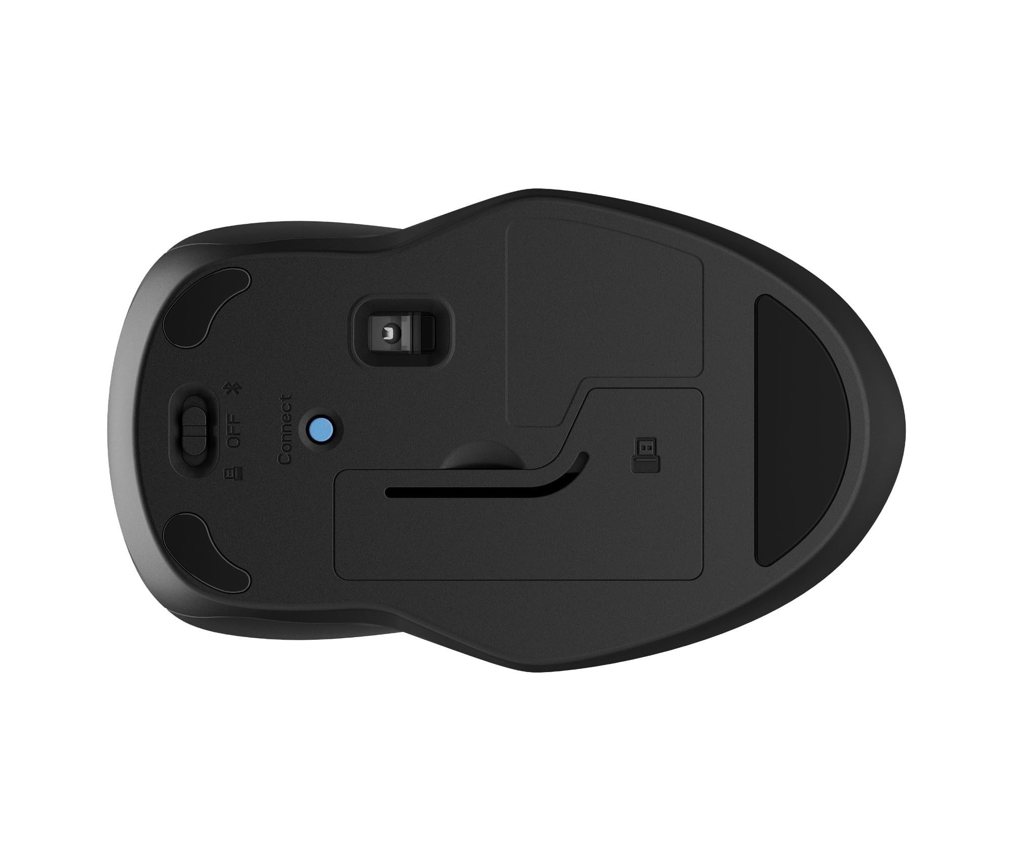 hp-250-mouse-wireless-con-connessione-bluetooth-5-0-e-dongle-usb-a-2-4-ghz-senso image 3
