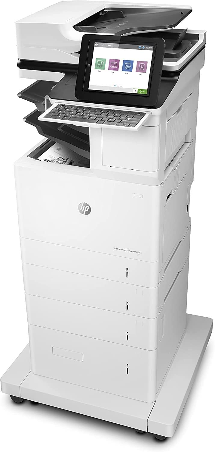 hp-laserjet-enterprise-flow-m635z-7ps99a-stampante-multifunzione-a4-laser-bianco image 3