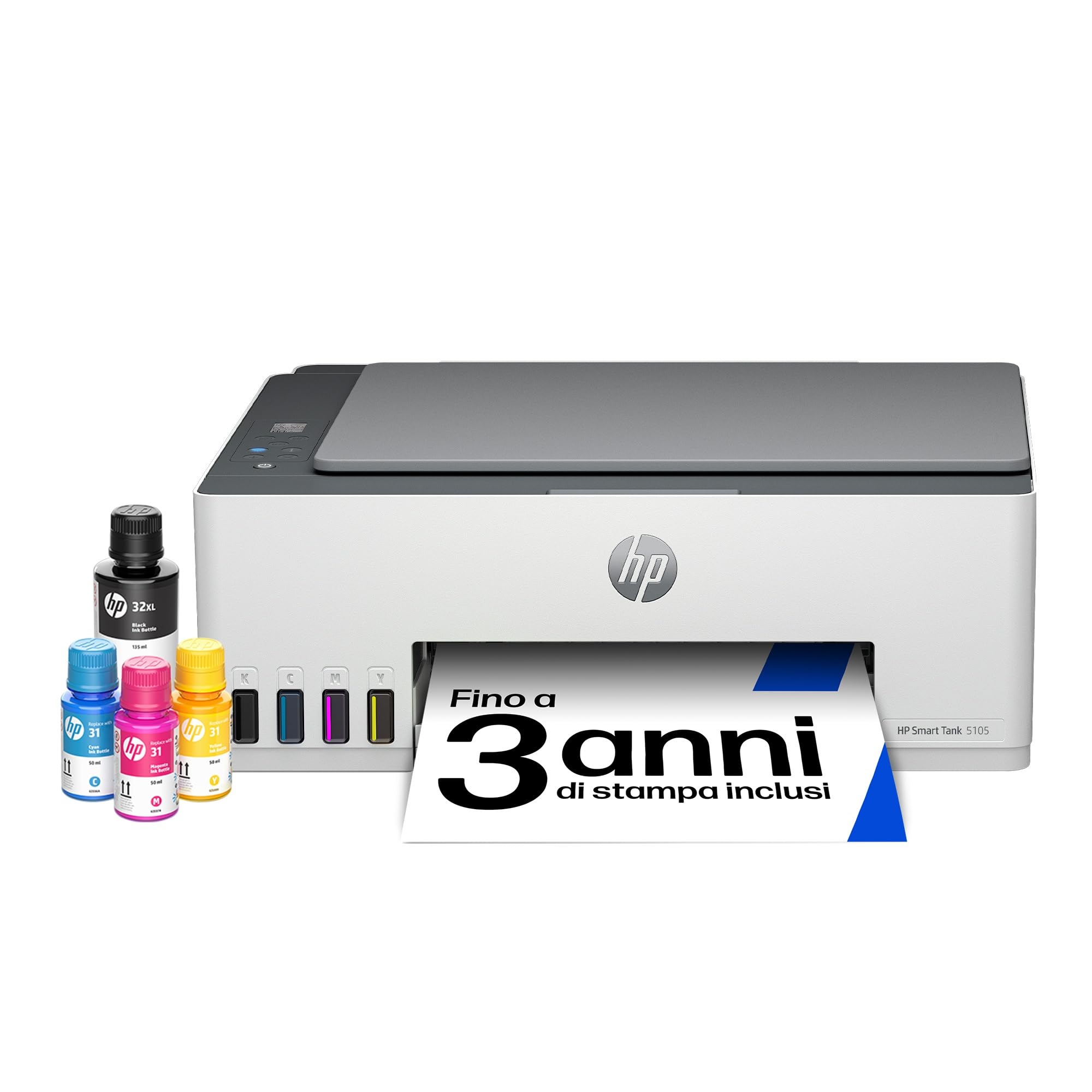 hp-smart-tank-5105-1f3y3a-stampante-multifunzione-a4-a-serbatoio-stampa-scansion image 1