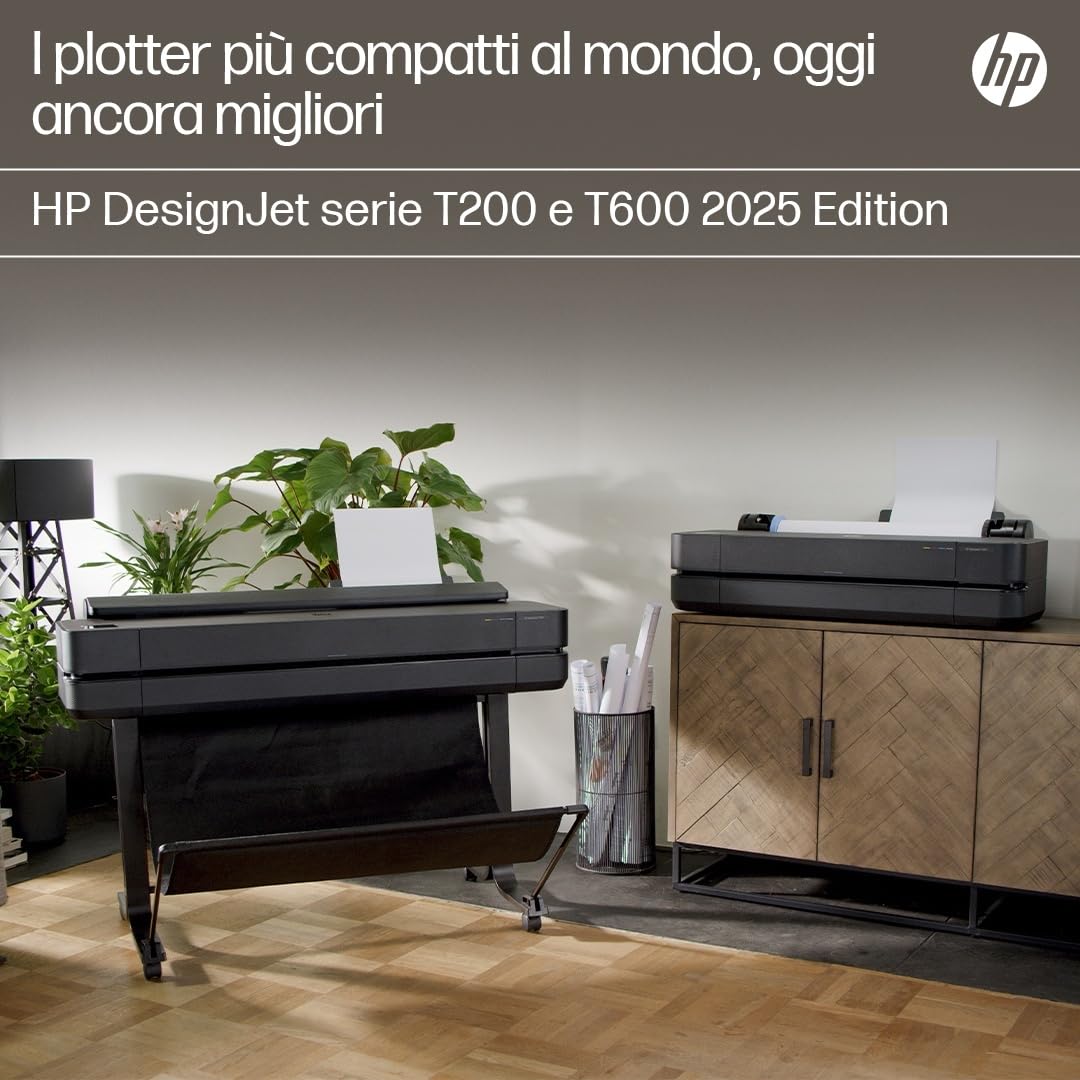 hp-designjet-t630-5hb11d-plotter-grandi-formati-91-cm-a4-ad-a0-76-a1-ora-wi-fi-e image 3