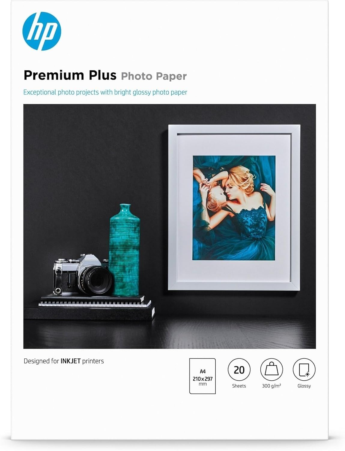 hp-premium-plus-cr673a-carta-fotografica-satinata-a4-300-g-m-20-fogli-resistente image 6