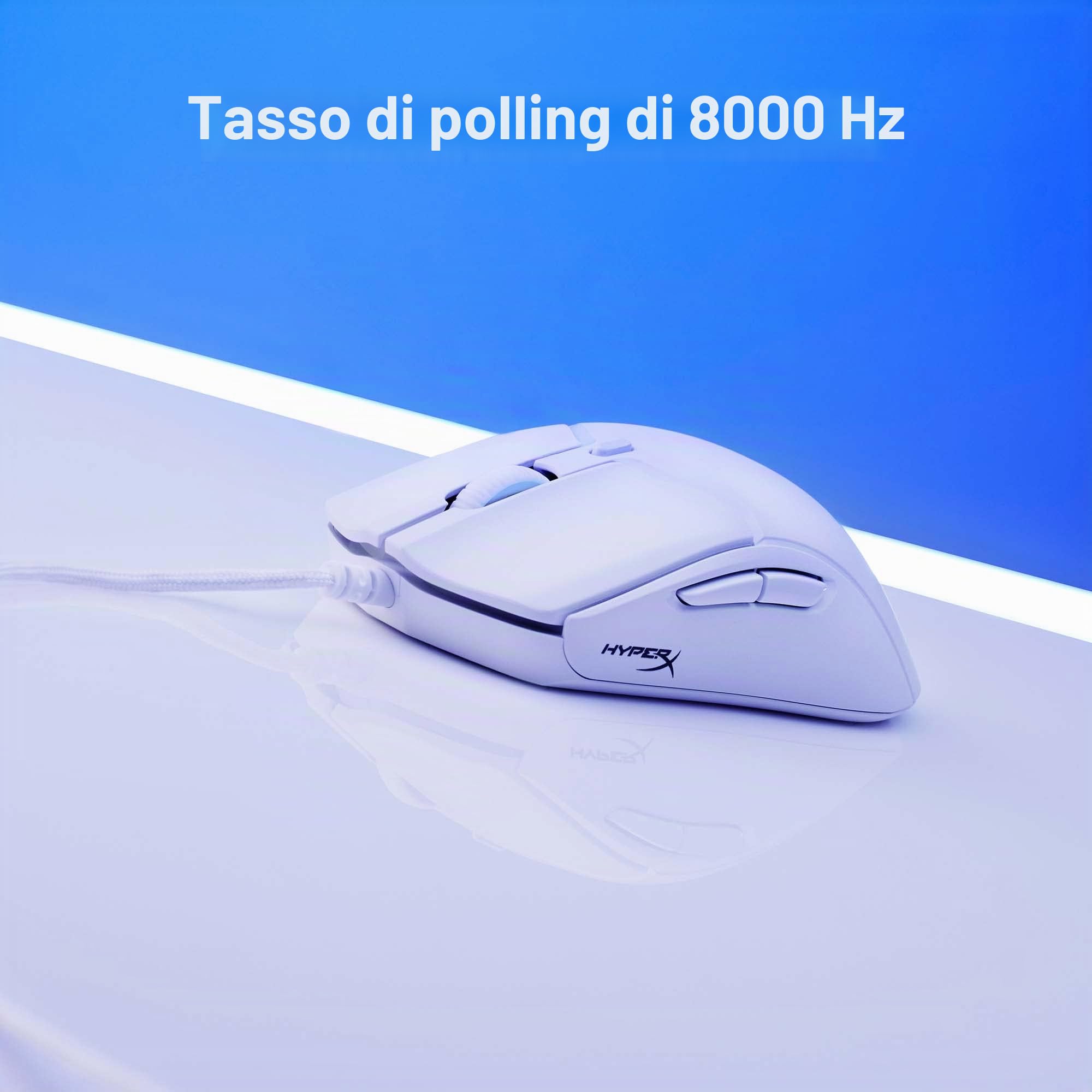 hp-hyperx-pulsefire-haste-2-mouse-gaming-cablato-ultraleggero-53-g-sensore-26000 image 4