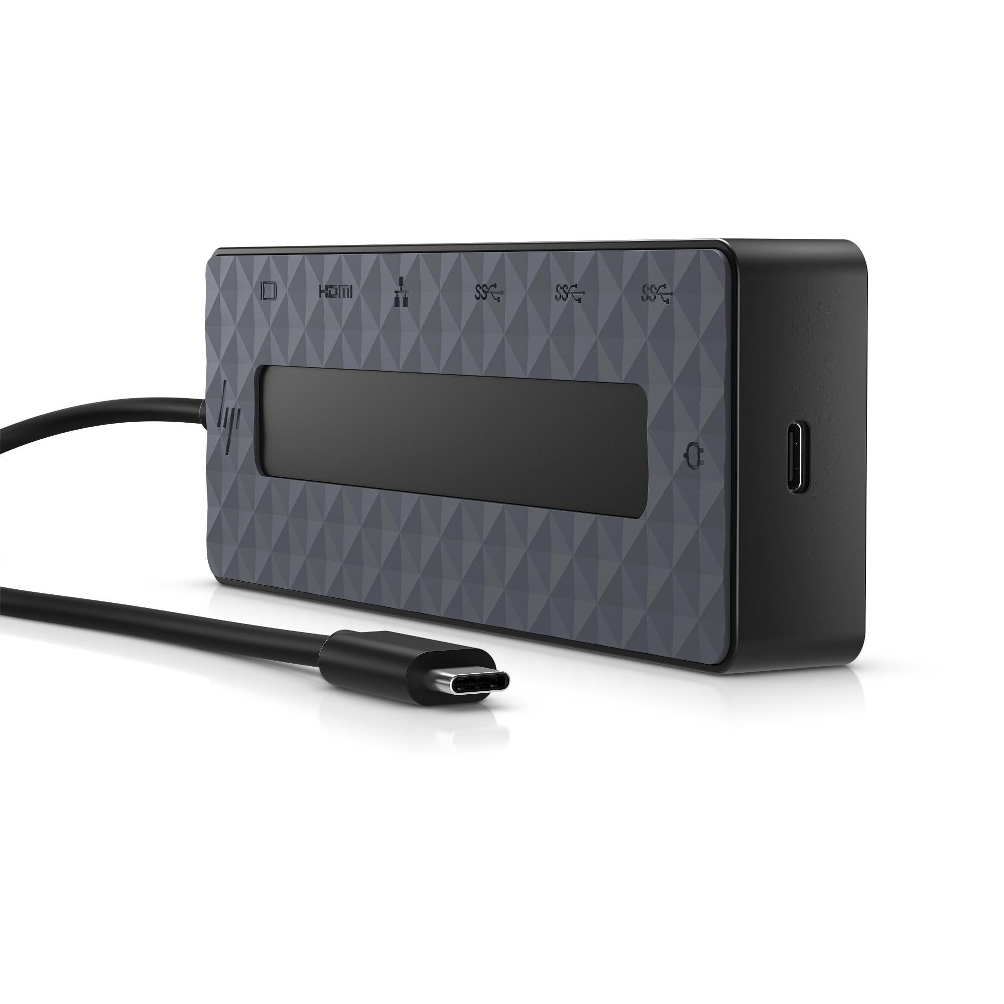 hp-hub-multiporta-usb-c-universale-con-power-delivery-e-displayport-nero-compatt image 2